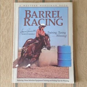 Western Horseman Barrel Racing by Sharon Camarillo